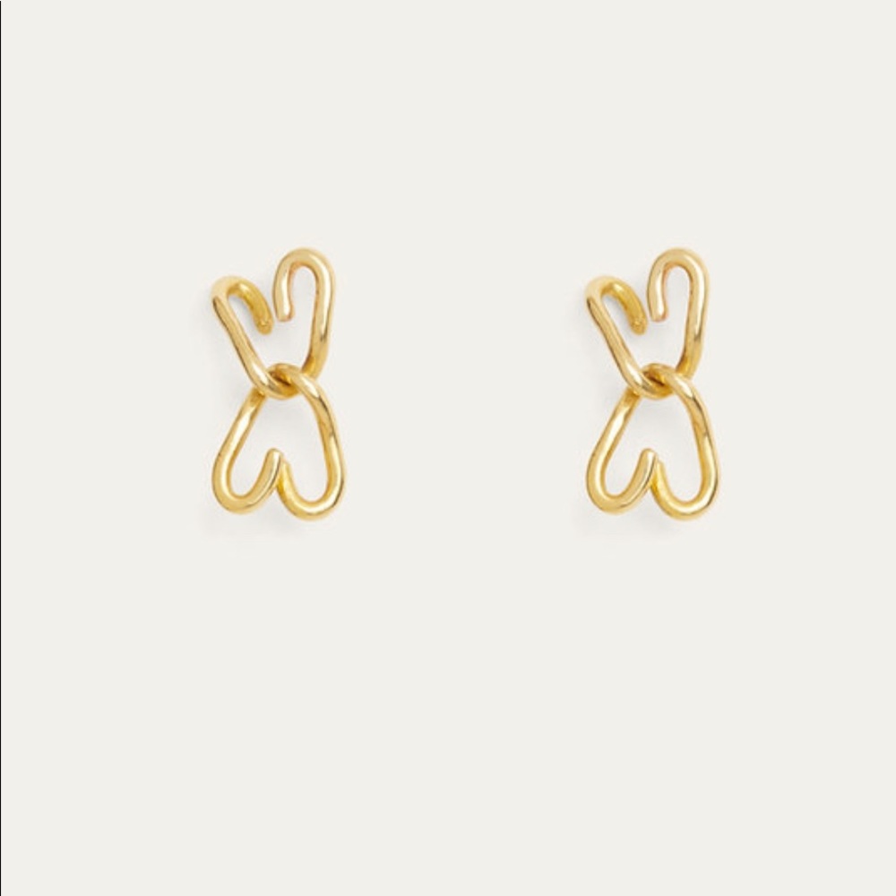 Yam nyc warm heart earrings